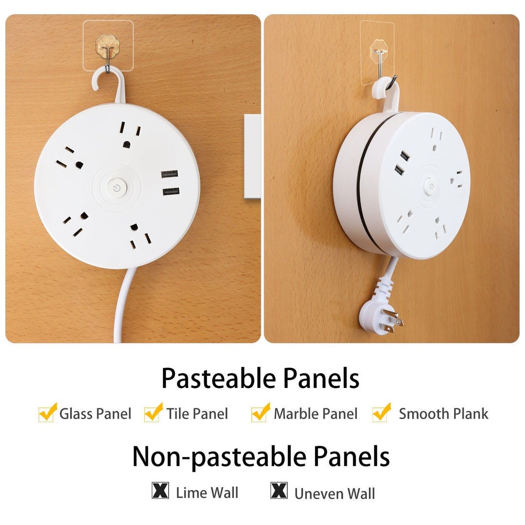 Lisslune | Round Total Connect Cable Power Extension Cord