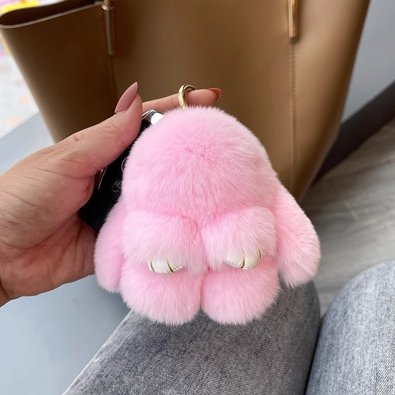 Lisslune | Handmade Soft Bunny PomPom Keychains (Boxed Edition)
