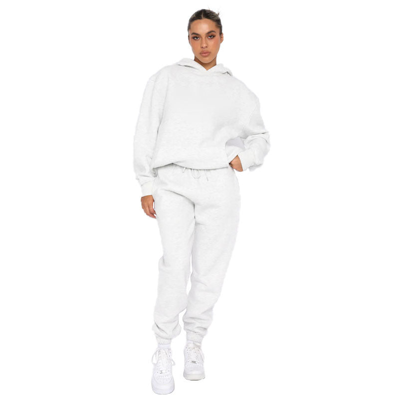 Women's comfortable hooded suit made of high-quality sweatshirt material Lisslune