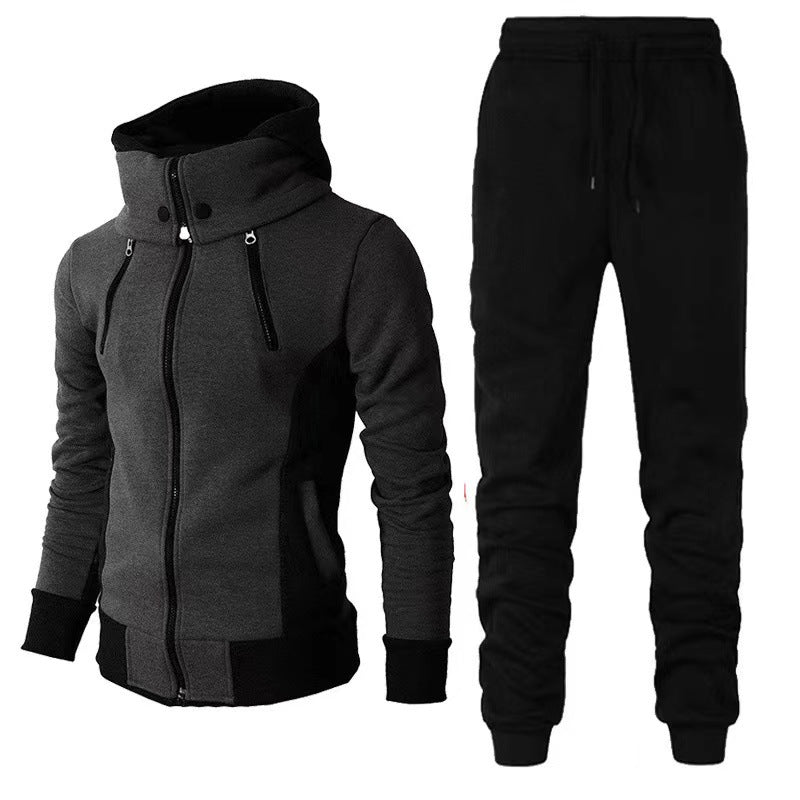 Men's Stylish Tracksuit with Innovative Design and Practical Pockets Lisslune