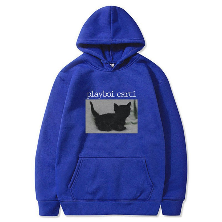 Women's hooded sweatshirt with unique artistic print Lisslune