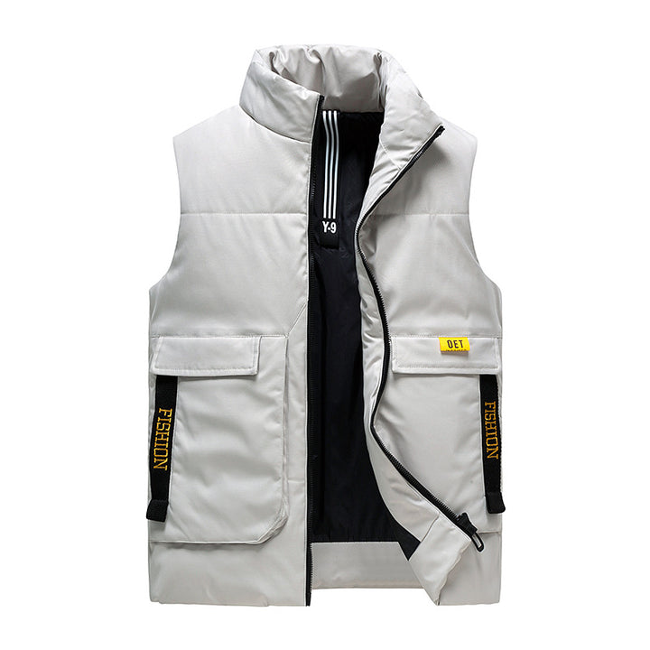 Men's Functional Quilted Vest with Elastic Inserts Lisslune