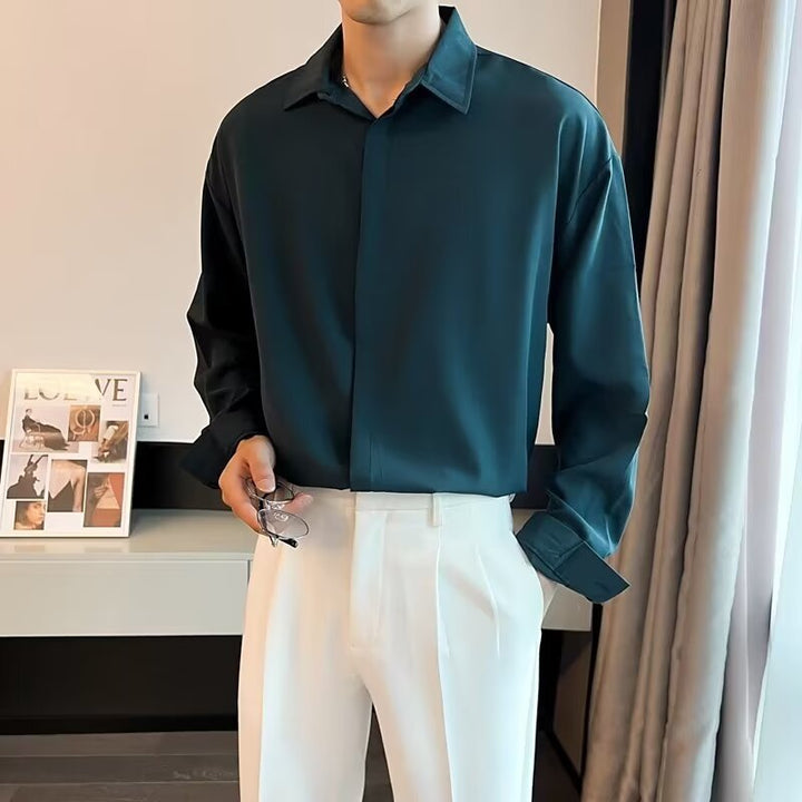 Men's Elegant and Casual Shirt Blouse Lisslune