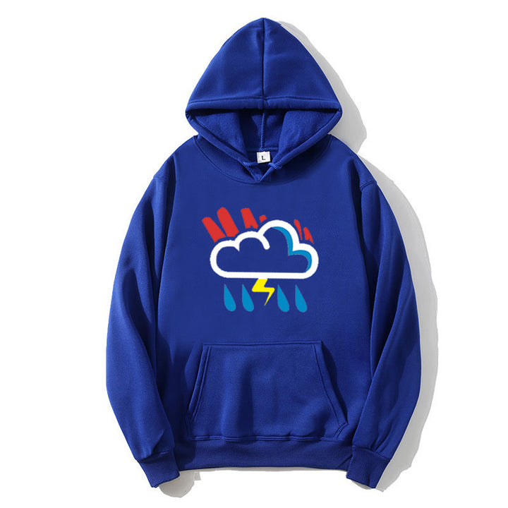 Women's hoodie with cheerful weather motif Lisslune