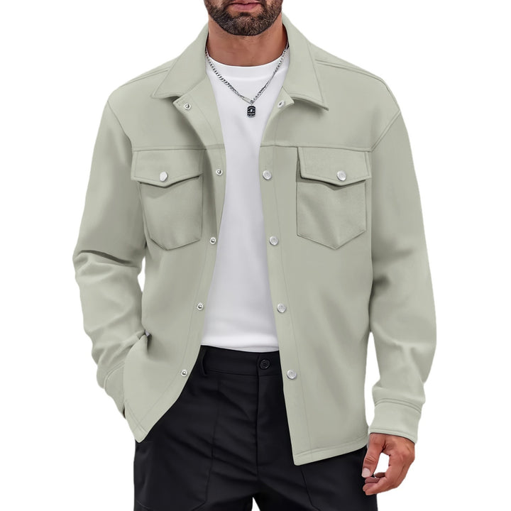 Men's fashionable utility jacket with practical pockets Lisslune