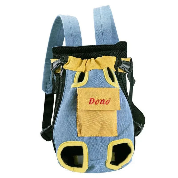 Lisslune | TRAVELBUDDY – Breathable Pet Travel Bag with Safety Belt