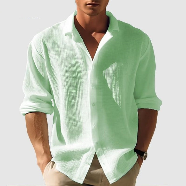 Men's airy cotton shirt Lisslune