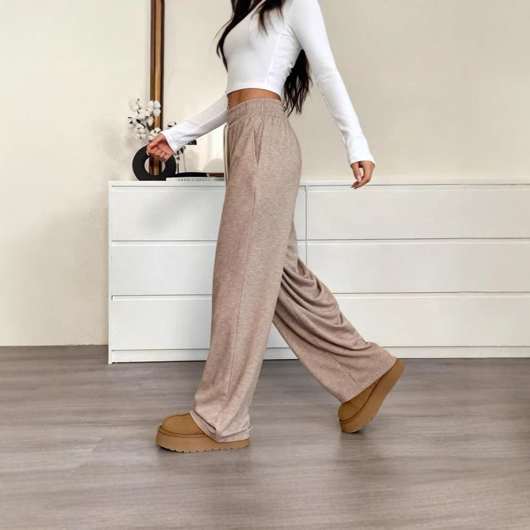 Damen Bequeme Freizeithose mit elastischem Bund Lisslune