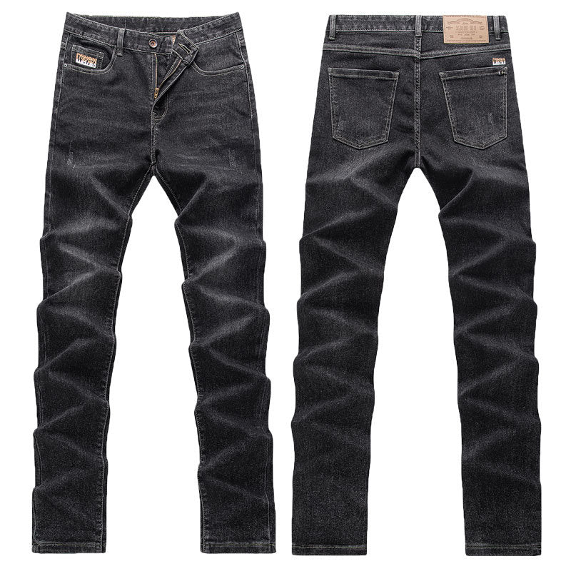 Men's cool Slim-Fit jeans with unique cut Lisslune