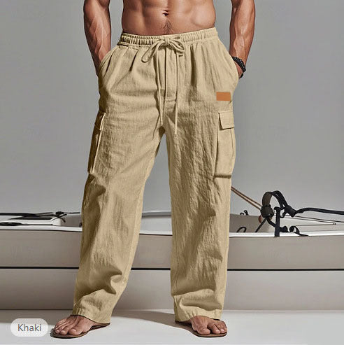 Men's Comfortable Everyday Pants with Practical Pockets Lisslune