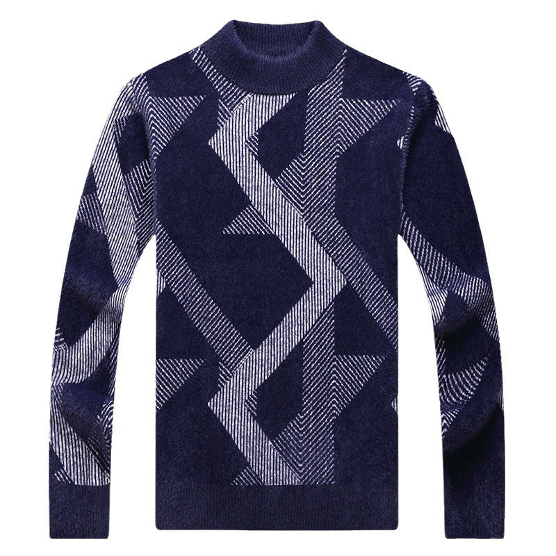 Men's fashionable knitted sweater Lisslune