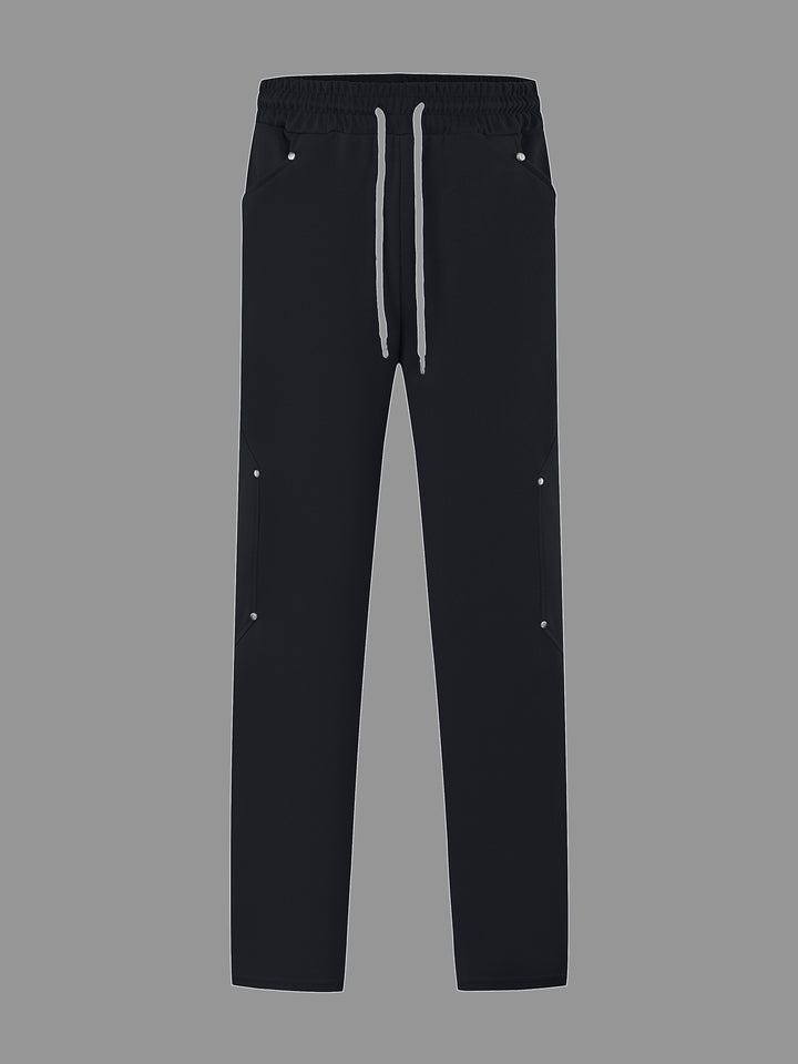 Men's sporty jogging pants with breathable mesh inserts and elastic waistband Lisslune