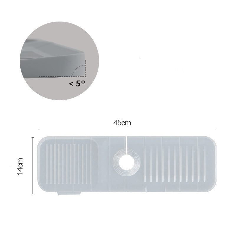 Lisslune | Silicone Splash Guard Drain Mat
