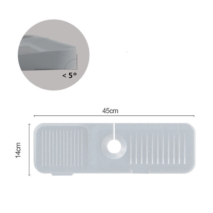 Lisslune | Silicone Splash Guard Drain Mat