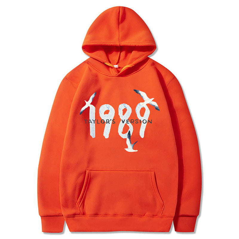 Women's hooded sweatshirt with creative bird design and high-quality cotton Lisslune