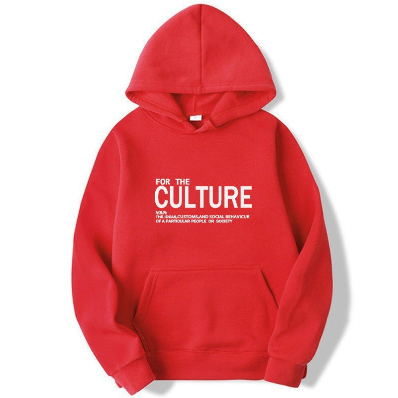 Ladies hoodie with inspiring cultural print Lisslune