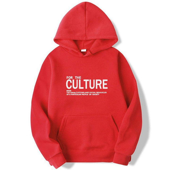 Ladies hoodie with inspiring cultural print Lisslune