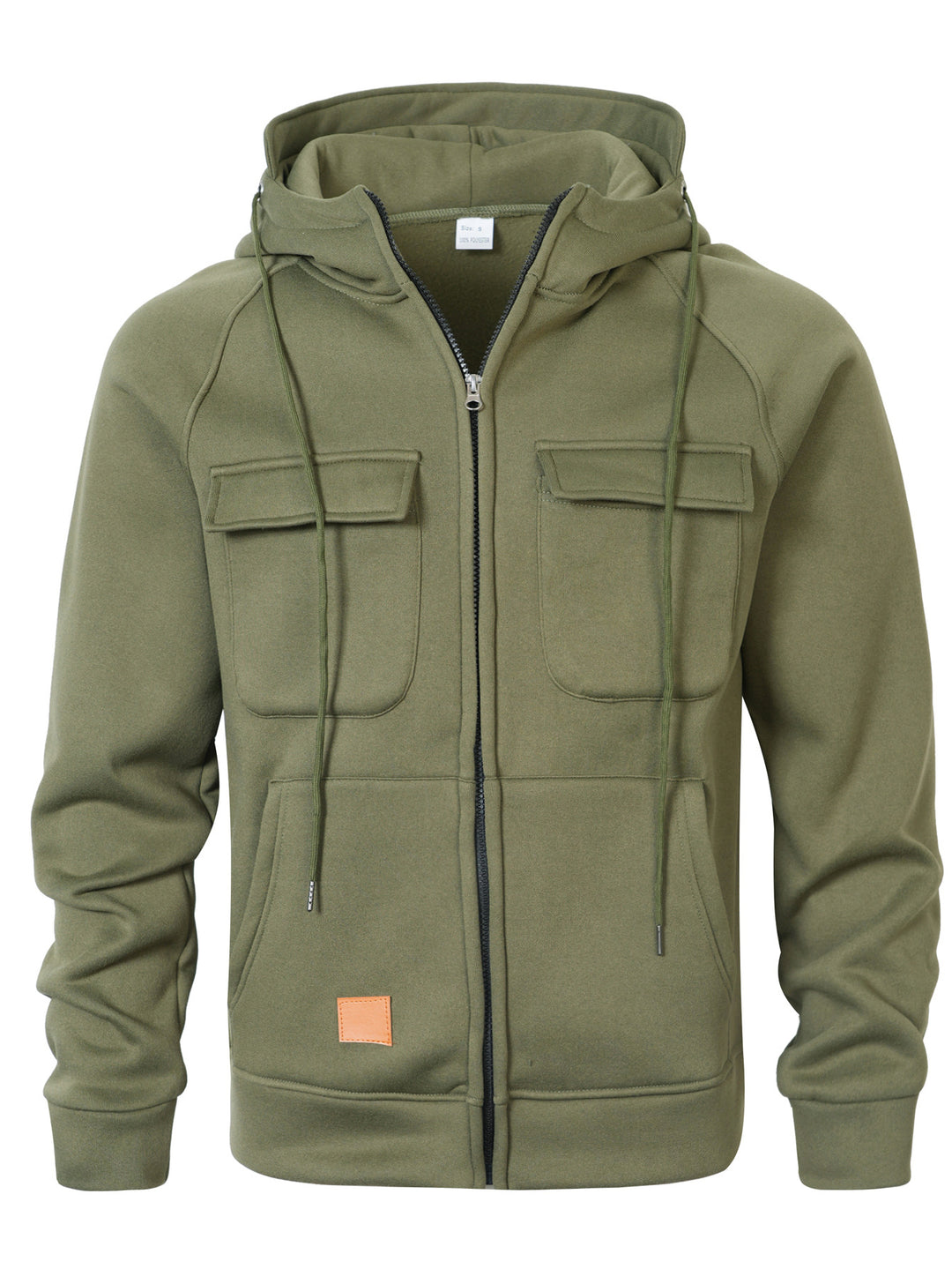 Men's hooded jacket with practical pockets and fashionable design Lisslune
