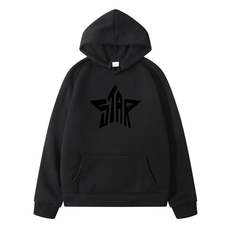 Women's hoodie with stylish star motif Lisslune