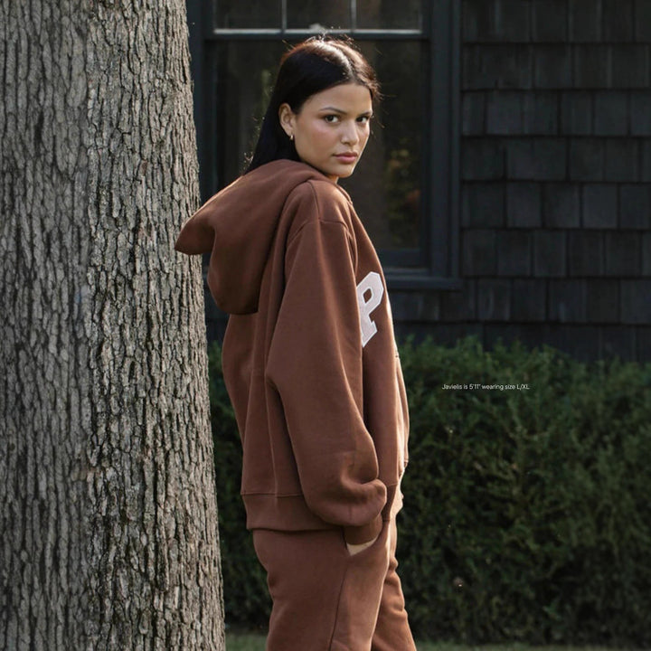 Women's hoodie with striking lettering and soft inner lining Lisslune