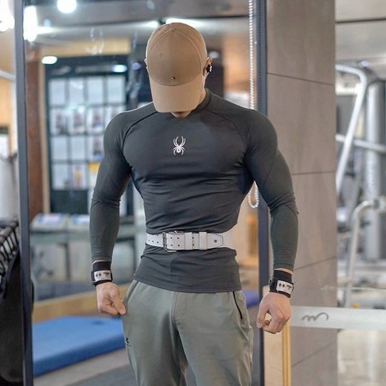 Men's compression t-shirt with innovative breathability and body-hugging fit Lisslune