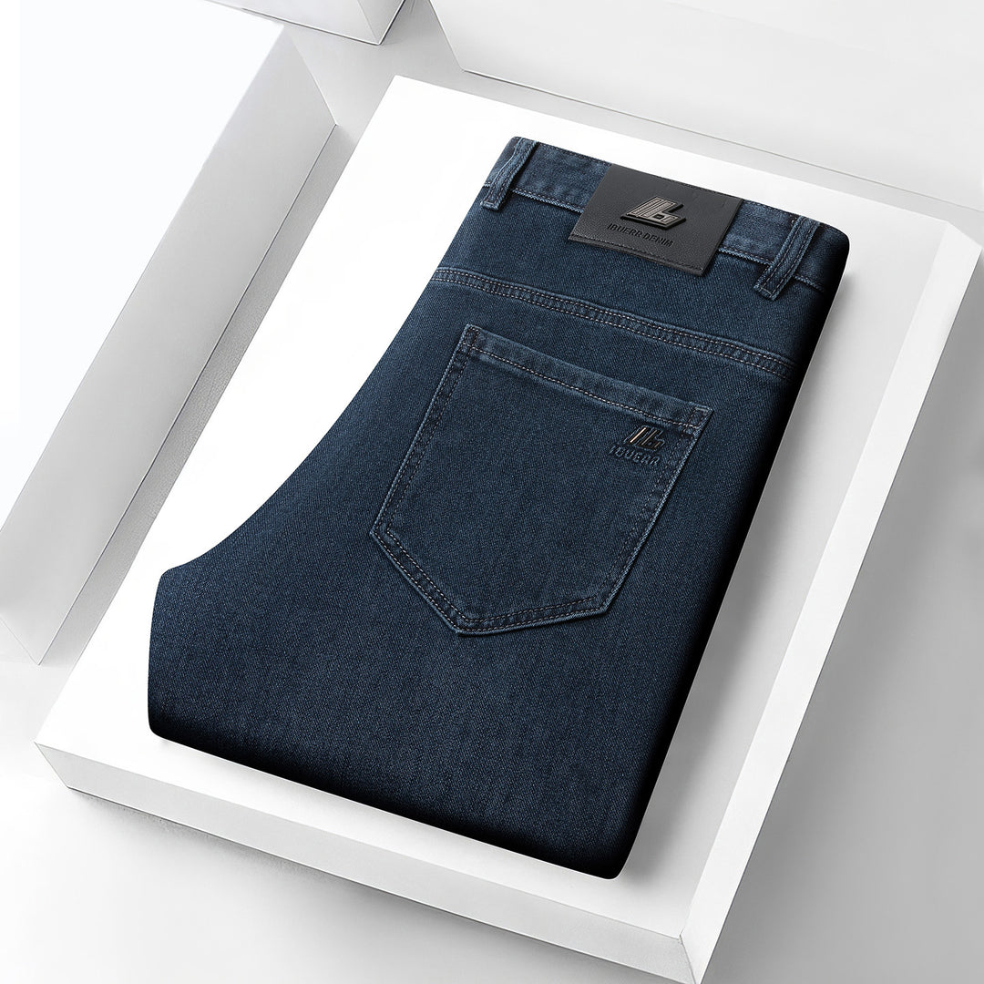 Men's Modern Regular-Fit Jeans Lisslune