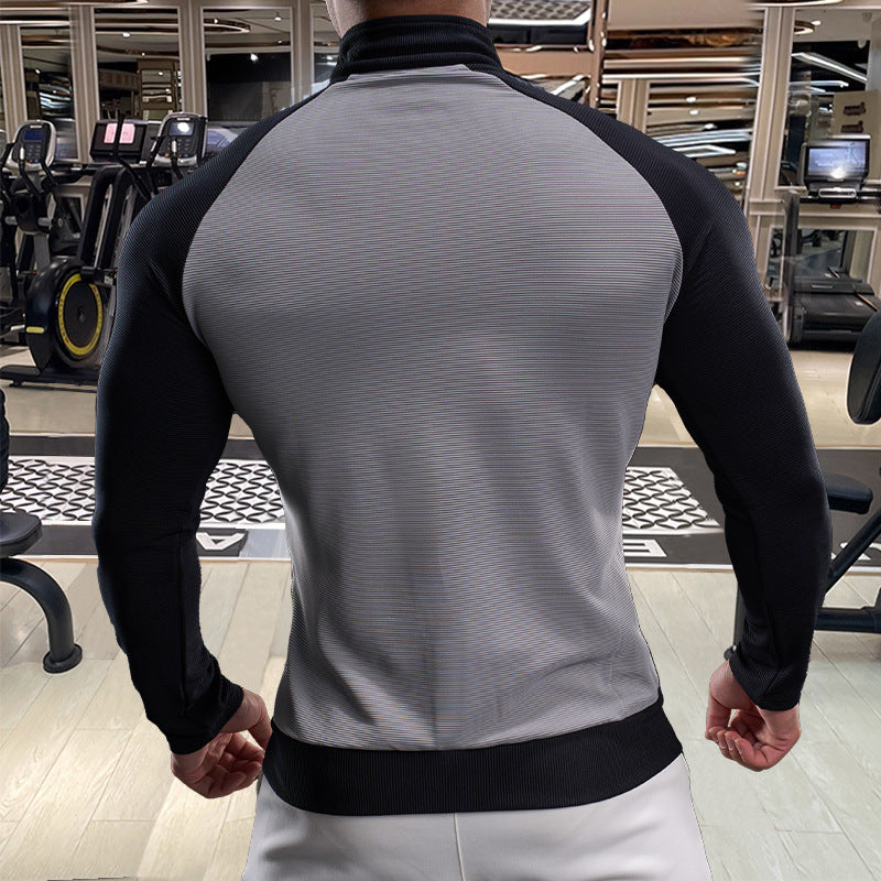 Men's stunning sports jacket with high collar and breathable material Lisslune