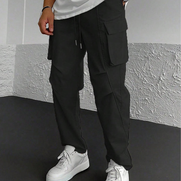 Men's Stylish Cargo Pants with Functional Pockets Lisslune