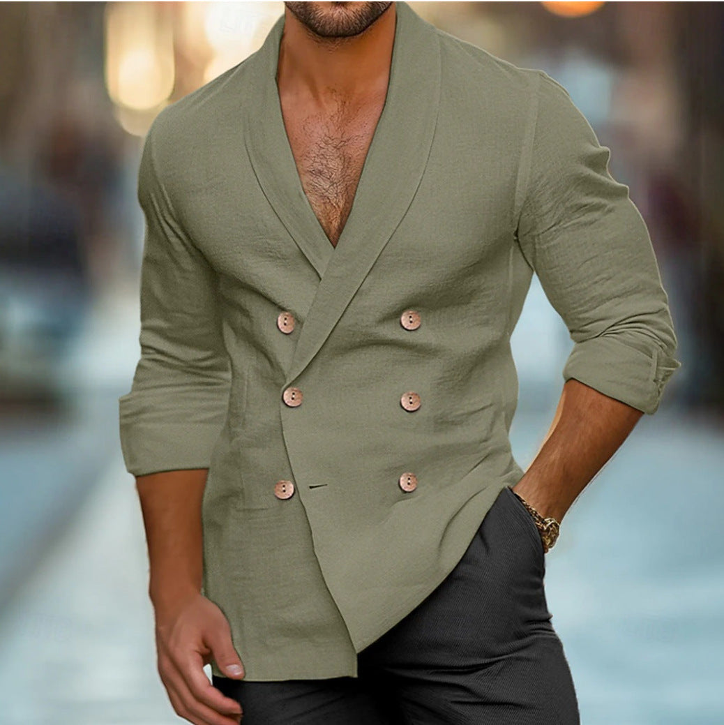 Men's stylish and elegant linen jacket Lisslune