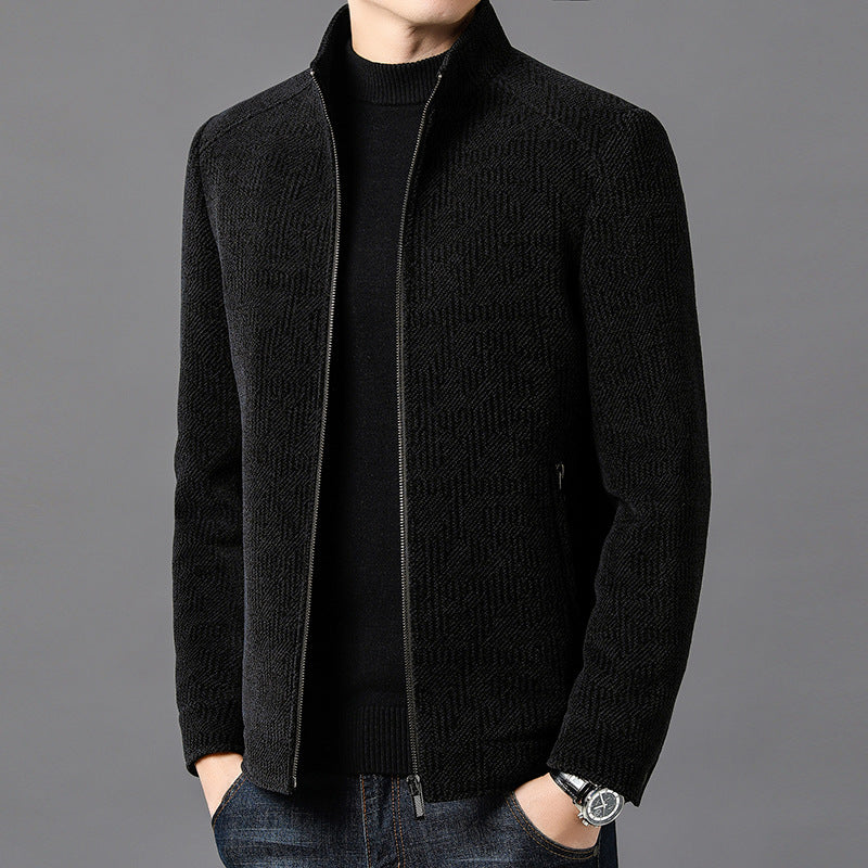 Men's Sporty and Elegant Jacket with Structured Design Lisslune