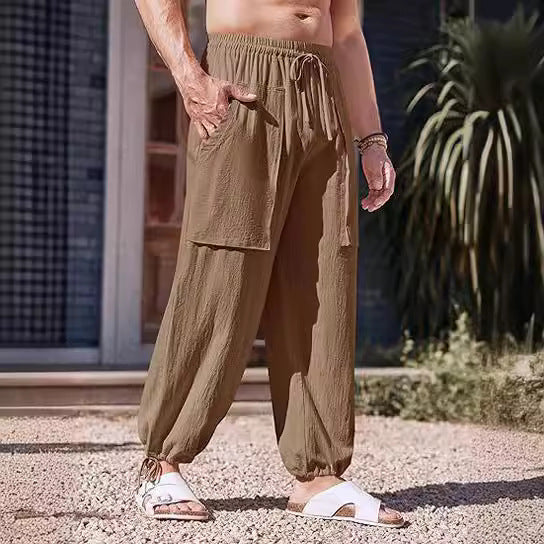 Men's airy leisure pants Lisslune