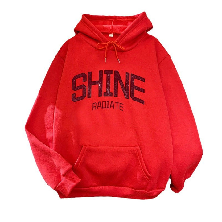 Women's hoodie with eye-catching lettering Lisslune