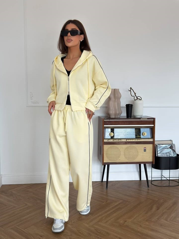 Women's sporty relax set made of high quality jersey Lisslune