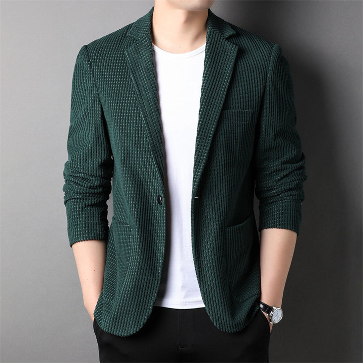 Men's Structured Blazer Jacket Lisslune