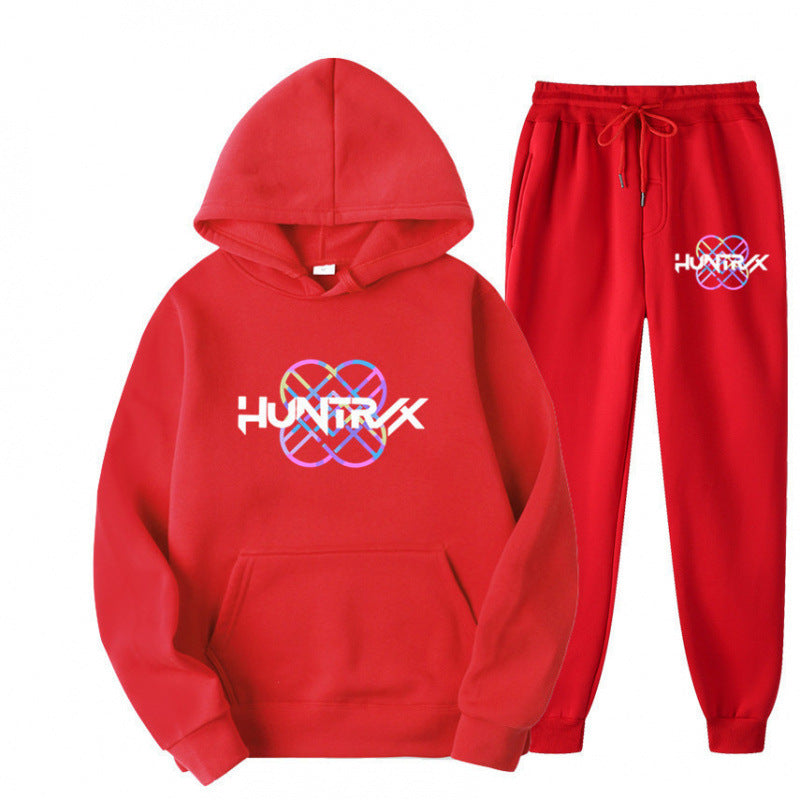 Women's tracksuit with modern graphic design and casual fit Lisslune