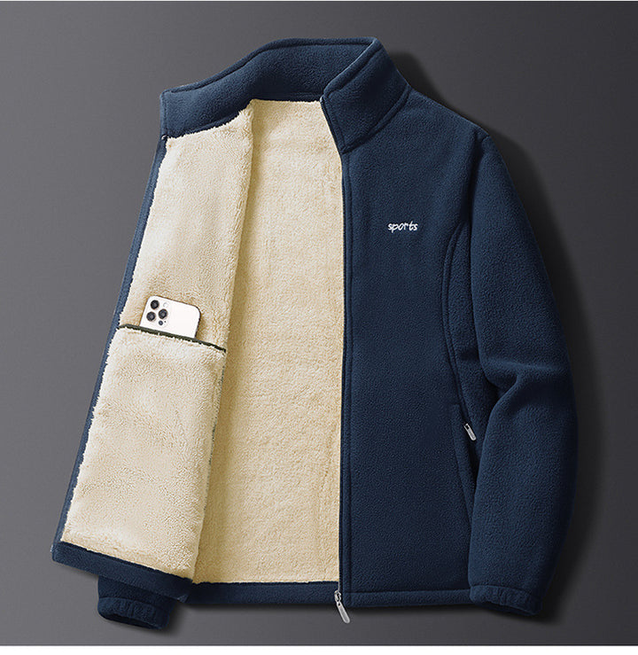 Men's fleece jacket with cozy inner lining Lisslune