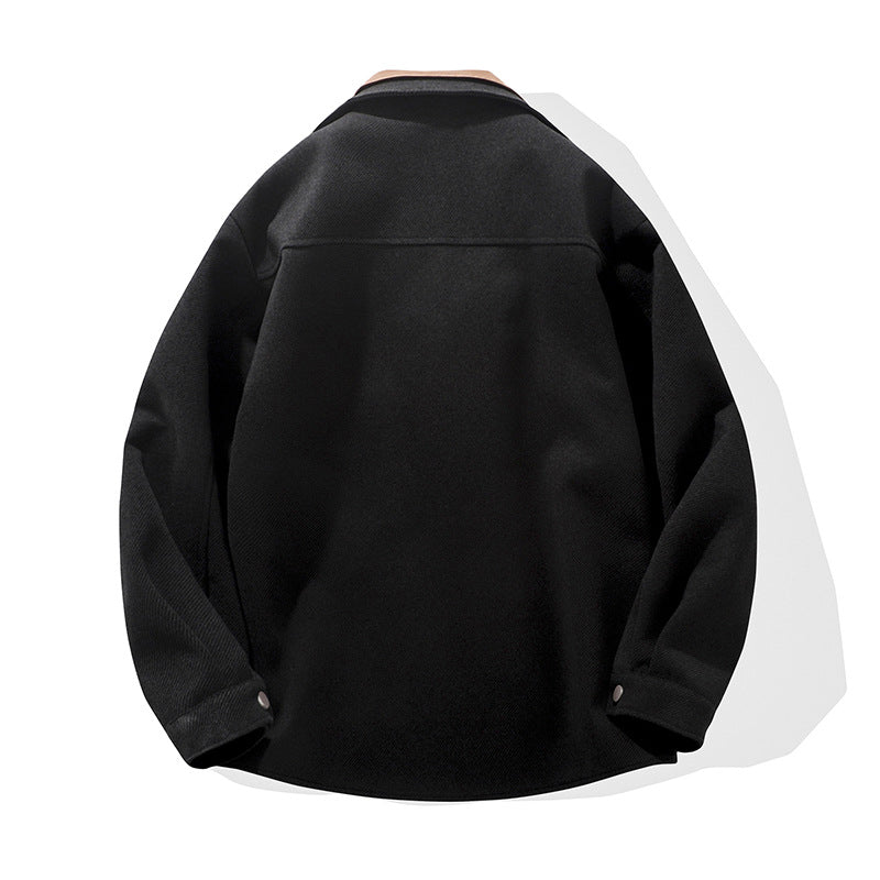 Men's trendy transitional jacket with two practical pockets Lisslune