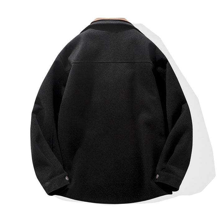 Men's trendy transitional jacket with two practical pockets Lisslune