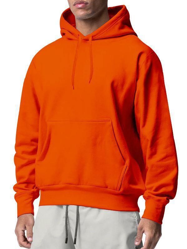 Men's comfortable hoodie with kangaroo pocket made of soft material Lisslune
