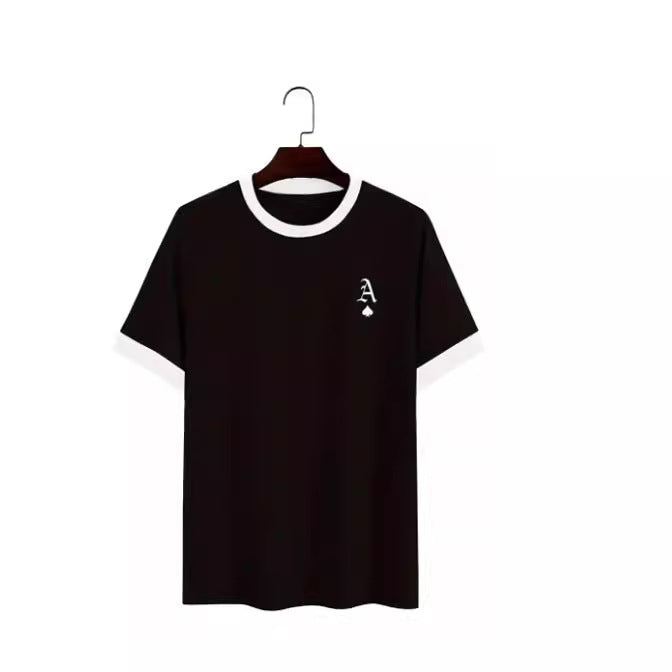 Men's T-shirt with modern design and contrasting collar Lisslune