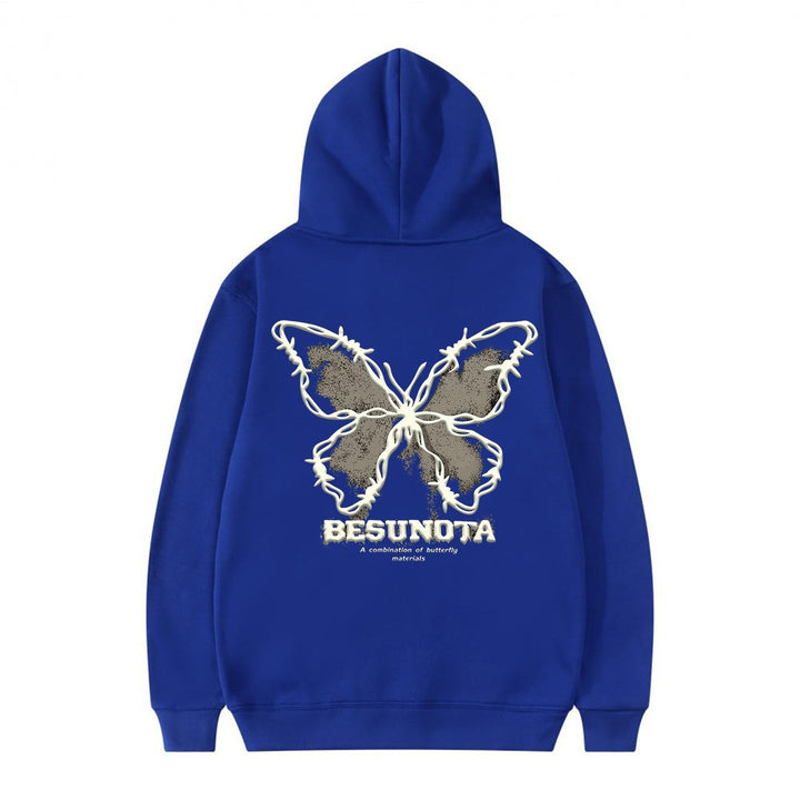 Women's hoodie with creative butterfly motif Lisslune