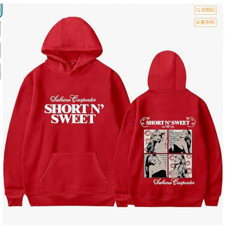 Women's hoodie with unique comic design and artistic print Lisslune