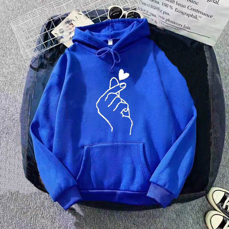 Women’s hoodie with creative hand graphic Lisslune