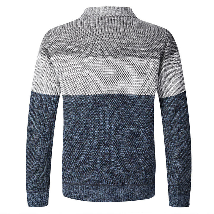 Men's sporty knitted cardigan with modern design Lisslune