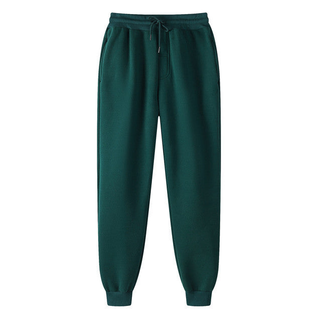 Men's sporty leisure pants with elastic waistband and practical pockets Lisslune
