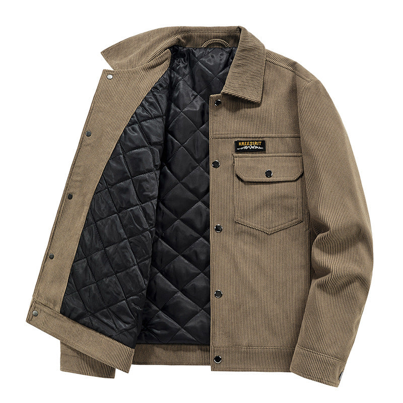 Men's Combination Jacket with Fleece Lining Lisslune