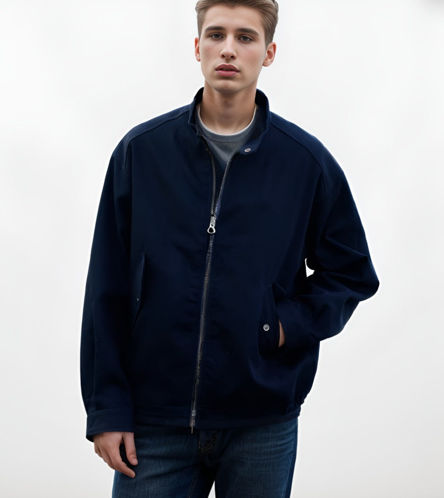 Men's versatile bomber jacket with practical pockets Lisslune