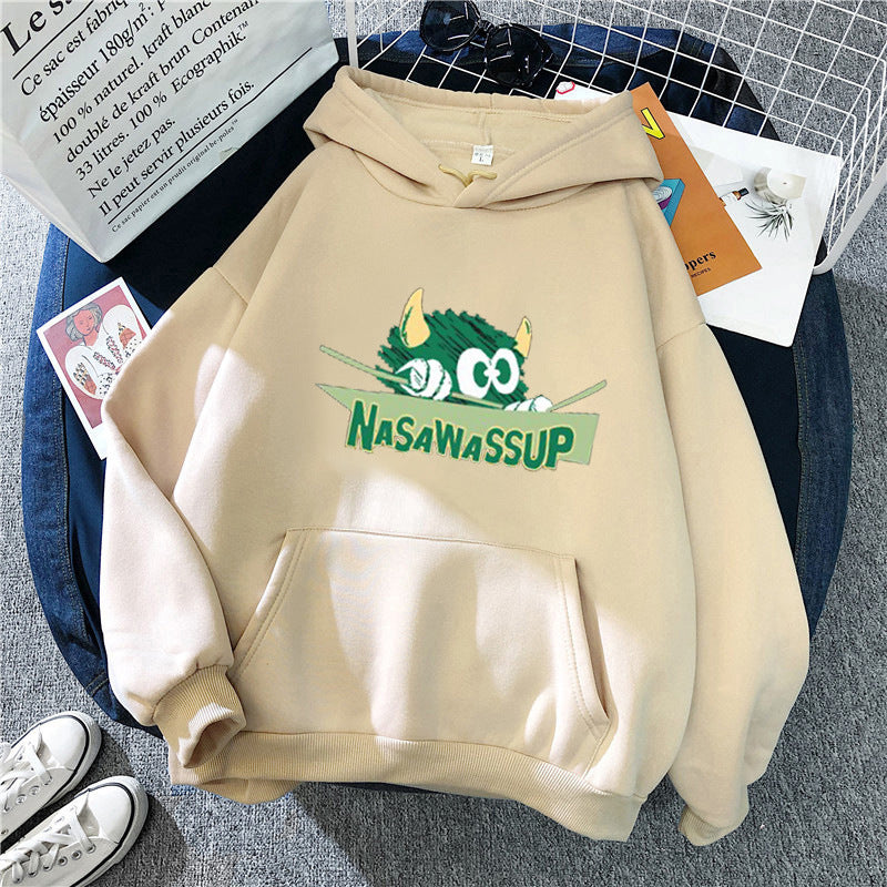 Women's hoodie with playful motif Lisslune