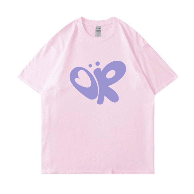 Women's casual T-shirt with unique graphic print Lisslune