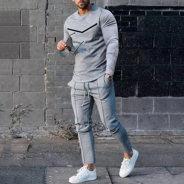 Men's athletic leggings with practical design and breathable function Lisslune